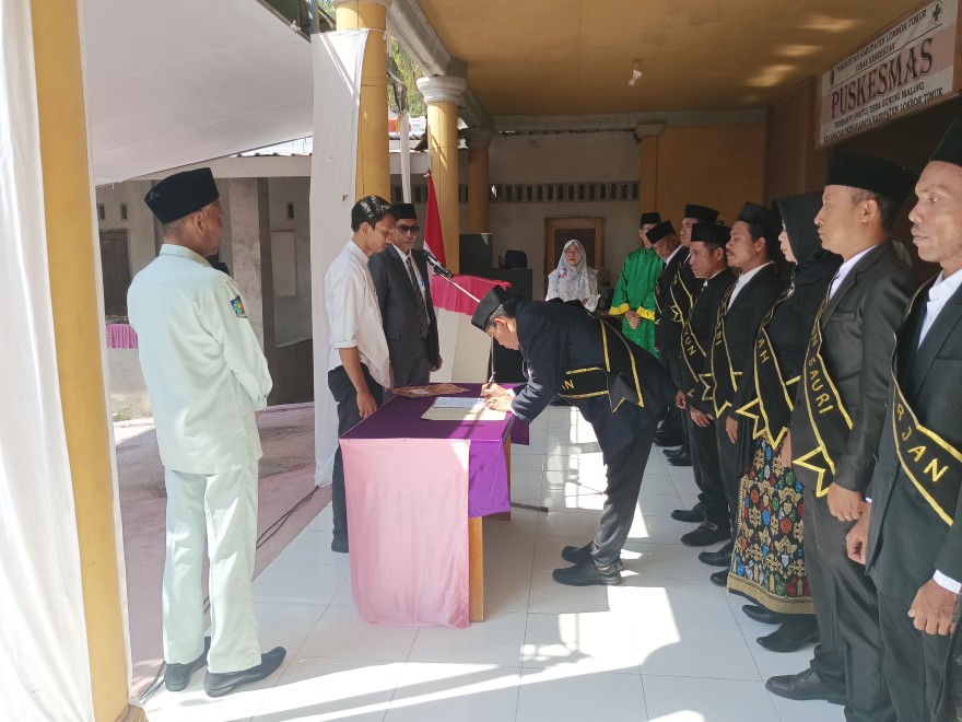 Pelantikan BPD Desa Gunung Malang 