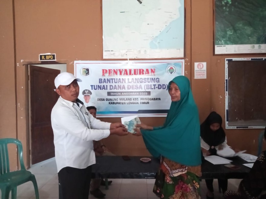 PENYALURAN BANTUAN LANGSUNG TUNAI DANA DESA 9BLT-DD) TA 2025